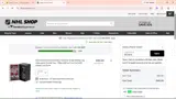 San Jose Sharks Shop coupon verification screenshot