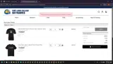 San Jose Sharks Shop coupon verification screenshot