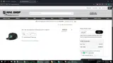 San Jose Sharks Shop coupon verification screenshot