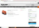 San Jose Sharks Shop coupon verification screenshot