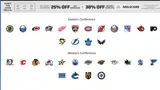 San Jose Sharks Shop coupon verification screenshot