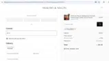 Skaldo & Malin coupon verification screenshot