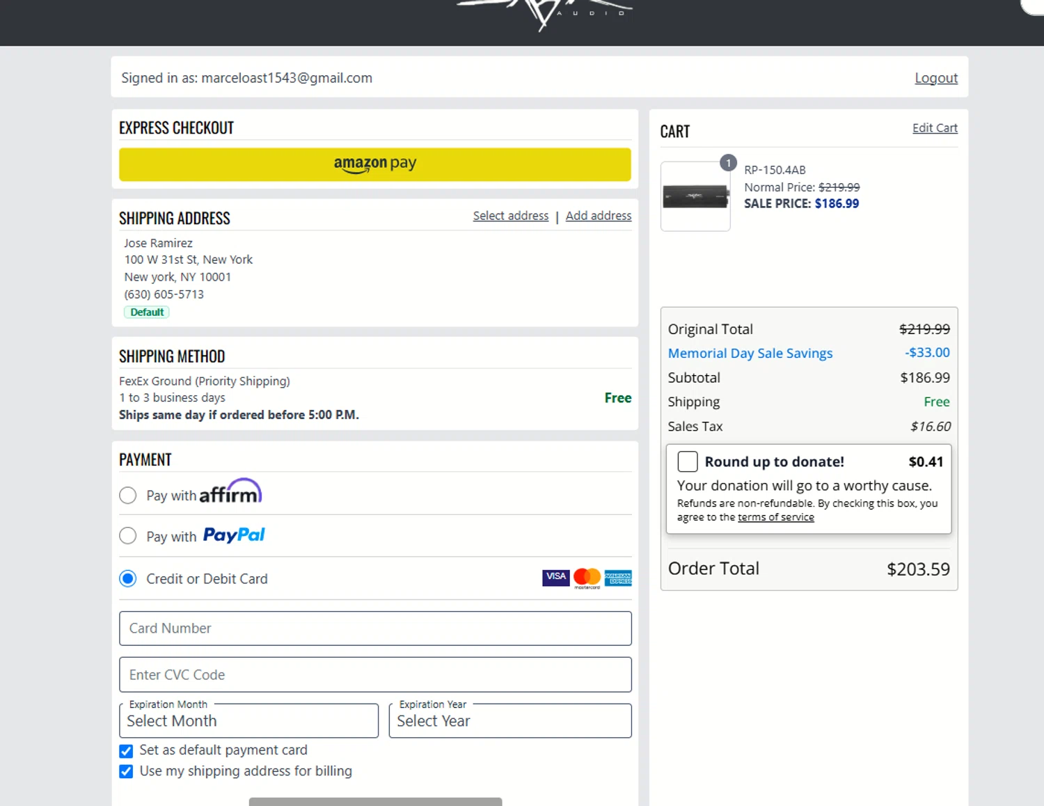 Skar Audio discount code screenshot showing code WELCOME10 applied at Skar Audio checkout page. Uploaded by SimplyCodes community member a2d2c2d211 on Jun 4, 2025
