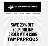 TAMPAPRO25 coupon verification screenshot