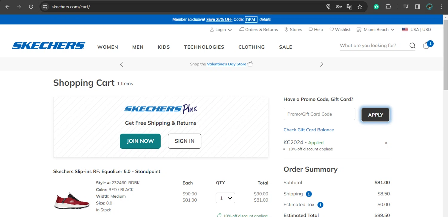 SKECHERS Promo Codes 25 Off February 2024