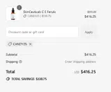 CANDY25 coupon verification screenshot