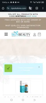 Winter24 coupon verification screenshot