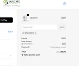 Skincare Generics coupon verification screenshot