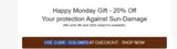 Skin Design London coupon verification screenshot
