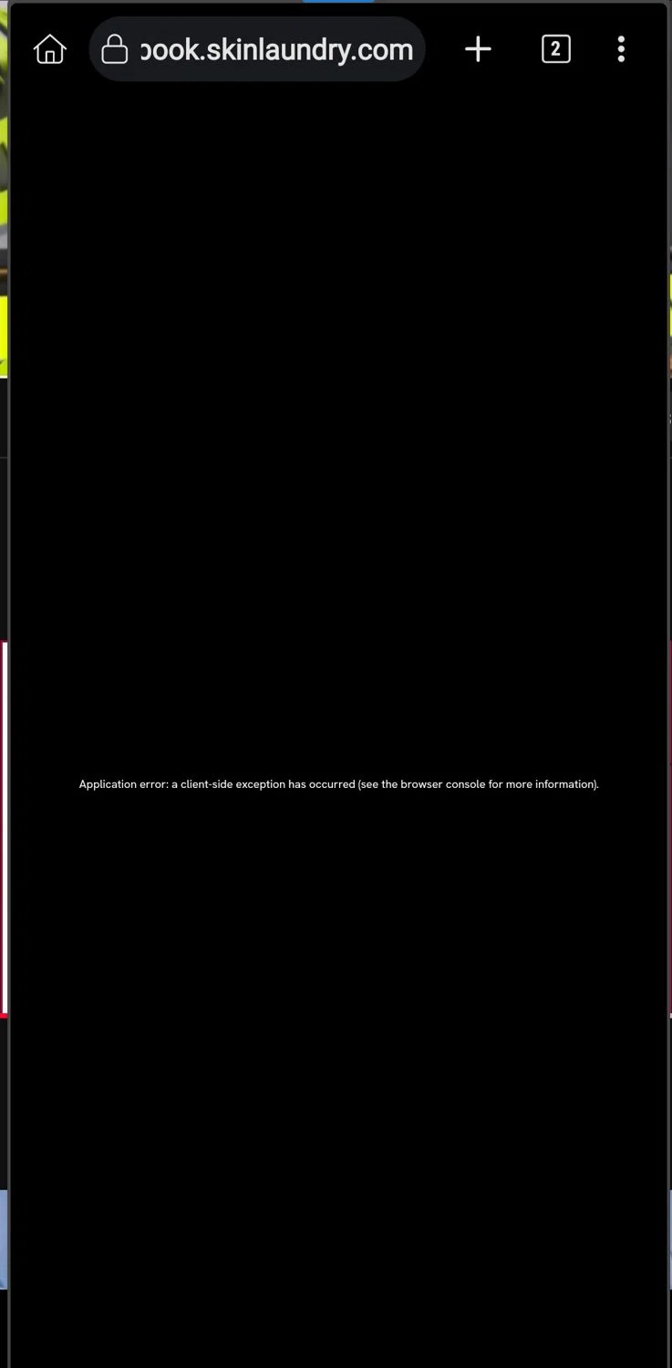 Skin Laundry promo code screenshot showing code US-G1312 applied at Skin Laundry checkout page. Uploaded by SimplyCodes community member MightyMaestro356 on Apr 10, 2025