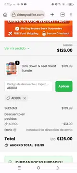 ADB0U coupon verification screenshot