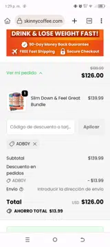 ADB0Y coupon verification screenshot