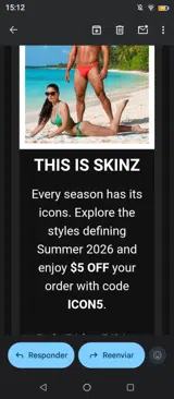 Skinz coupon verification screenshot
