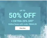 EMAIL20 coupon verification screenshot