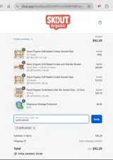 EATPLAYSAY coupon verification screenshot