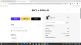 Sky Dolls coupon verification screenshot