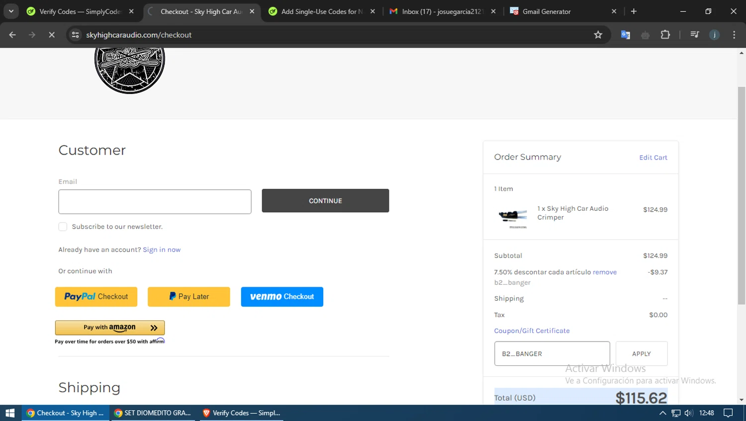 how to use Sky High Car Audio coupons