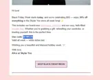 BFWEEK coupon verification screenshot
