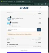 HERRERA coupon verification screenshot