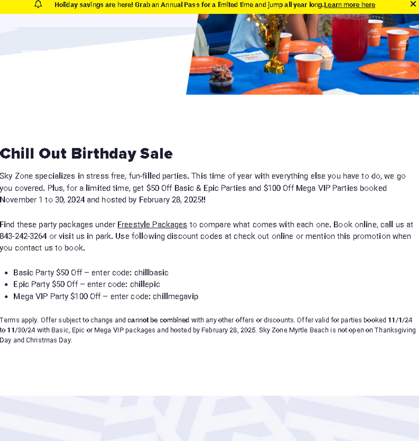 Sky Zone Discount Codes 100 Off November 2024
