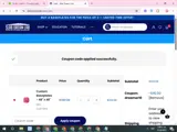 DREAMER10 coupon verification screenshot