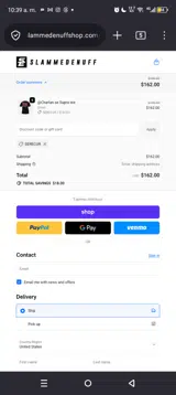 Slammedenuff coupon verification screenshot