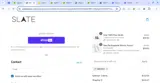 Slate Flosser coupon verification screenshot