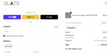 Slate Flosser coupon verification screenshot