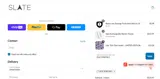 Slate Flosser coupon verification screenshot