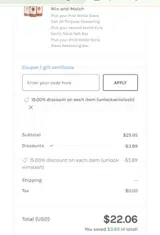 unlockwinslash coupon verification screenshot
