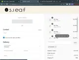 S.Leaf coupon verification screenshot