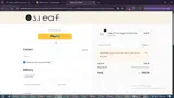 S.Leaf coupon verification screenshot