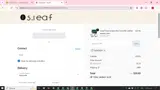 S.Leaf coupon verification screenshot