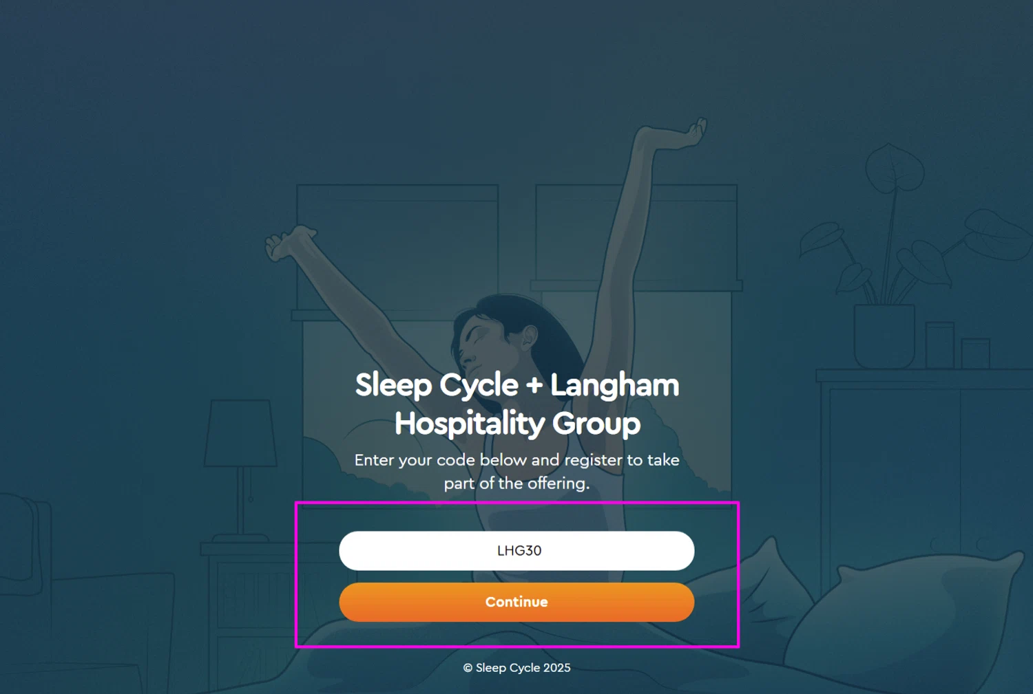 Sleep Cycle promo code screenshot showing code LHG30 applied at Sleep Cycle checkout page. Uploaded by SimplyCodes community member mrdarcy on Dec 3, 2025