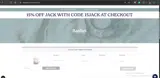 JACK10 coupon verification screenshot
