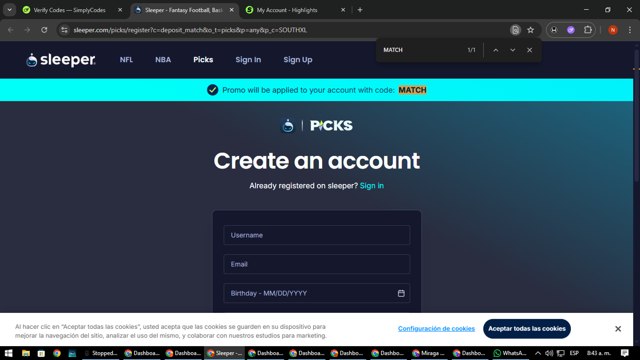 ‎Sleeper checkout page showing ‎Sleeper promo code box | Screenshot taken by SimplyCodes community member on Jul 18, 2025