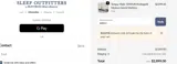 Sleep Outfitters coupon verification screenshot