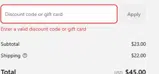 COUPSLEEP15 coupon verification screenshot