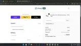 WELCOME10 coupon verification screenshot