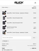 BFCM30 coupon verification screenshot