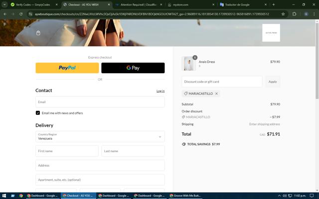 Slider Revolution checkout page showing Slider Revolution discount code box | Screenshot taken by SimplyCodes community member on Feb 19, 2025