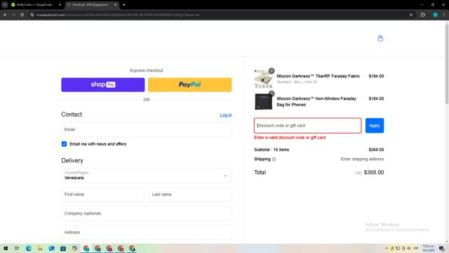 Slider Revolution checkout page showing Slider Revolution discount code box | Screenshot taken by SimplyCodes community member on Feb 10, 2025