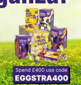 eggstra400 coupon verification screenshot