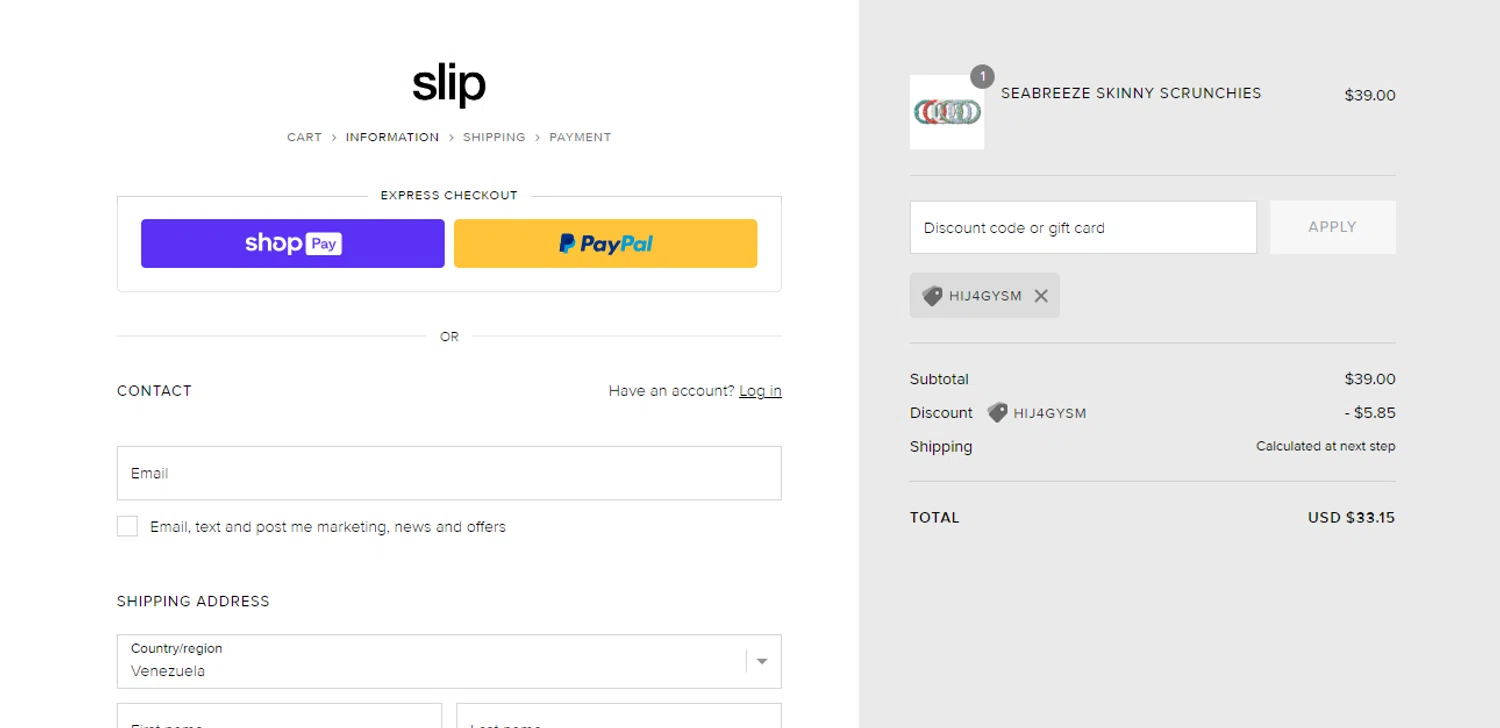 Slip Promo Codes 15 Off May 2024