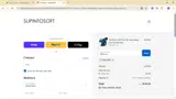 Welcome coupon verification screenshot