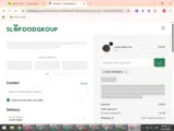 Slofoodgroup coupon verification screenshot