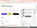 Slofoodgroup coupon verification screenshot