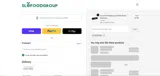 Slofoodgroup coupon verification screenshot