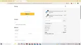 WELCOME10 coupon verification screenshot