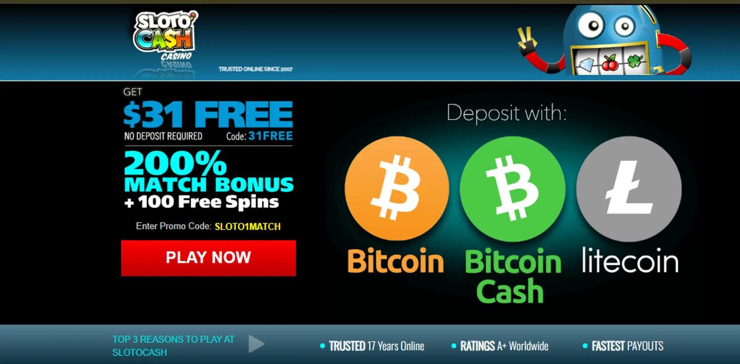 Slotocash Casino promo code screenshot showing code 31FREE applied at Slotocash Casino checkout page. Uploaded by SimplyCodes community member SimplyCVerlie on Jul 4, 2025